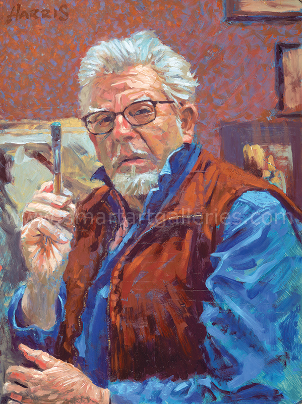 Rolf Harris self portrait