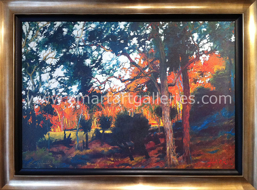 Rolf Harris - Bush Sunset canvas